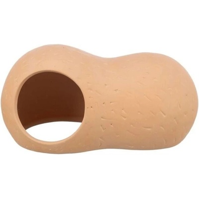 Trixie Keramický domek burák pro myš křečka 2 otvory 21 x 10 x 11 cm terakota – Zboží Mobilmania