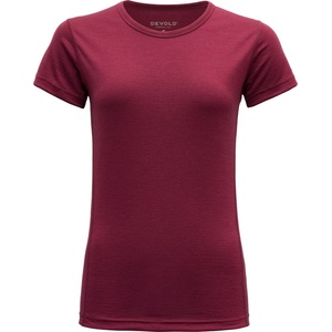 Devold Дамско мериносово термобельо Devold Breeze Woman T-Shirt Merino base layer - Beetroot - размер XL (115-0475-2515)