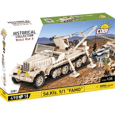 Cobi 2281 II WW Sd. Kfz. 9/1 FAMO, 1:35, 498 k, 1 f