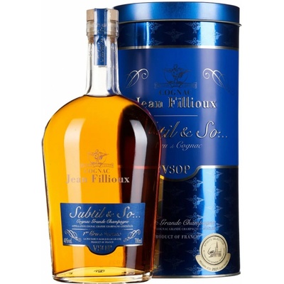 Cognac Jean Fillioux VSOP Subtil & So 40% 0,7 l (tuba)