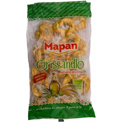 Grissanelli tradičné talianske chrumkavé tyčinky s olivovým olejom 250 g