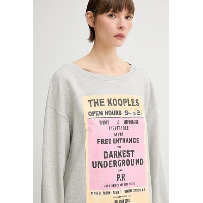 The Kooples Памучен суичър The Kooples (FSWE30013K)