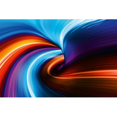 DIMEX ART Флизелинов фототапет цветен тунел 375 x 250 см