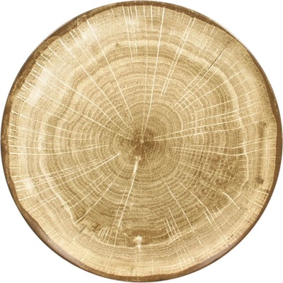 RAK Porcelain Woodart tanier plytký coupe 29 cm machovo zelená WDNNPR29MG-12