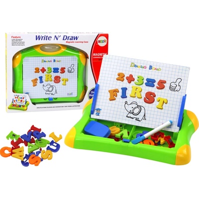 Lean Toys Magnetická tabuľa s pečiatkami