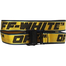 OFF-WHITE Tape Industrial Yellow opasek Žlutá