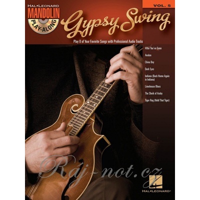 Mandolin Play Along 5 GYPSY SWING + CD / mandolína + tabulatúra