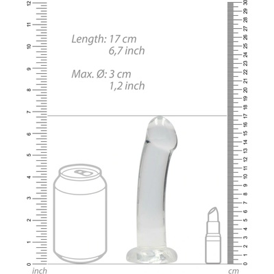 RealRock Smooth Spot Dildo with Suction Cup