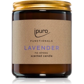 ipuro Functionals Lavender ароматна свещ 200 гр