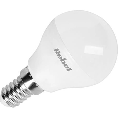 Rebel žiarovka LED E14 8W G45 biela teplá