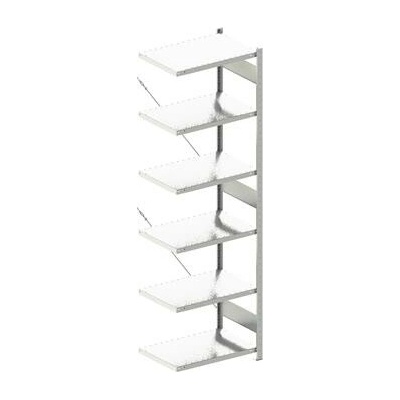 META zásuvný regál nástavný 2500x750x500 mm, nosn. 100 kg