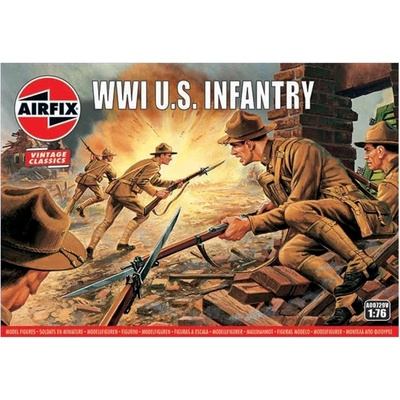 Airfix Classic Kit VINTAGE figurky A00729V WW1 U.S Infantry 1:76