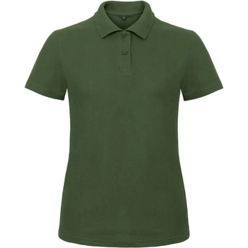 B&C Collection B&c id. 001 / Дамско пике поло - бутилково зелено xxl (01id1054005)
