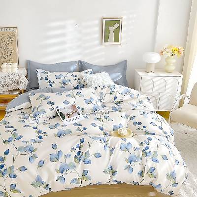 EmonaMall Двулицев спален комплект с два горни плика EmonaMall, 7 части - Модел S19046 (S19046)