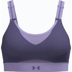 Under Armour Спортен сутиен Under Armour Infinity High 2.0 purple luxe/purple crest/purple luxe