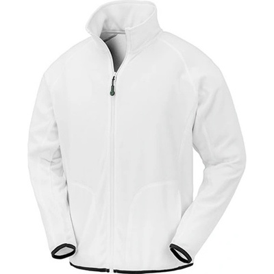 Result Unisex recyklovaná mikroflísová mikina R907X White