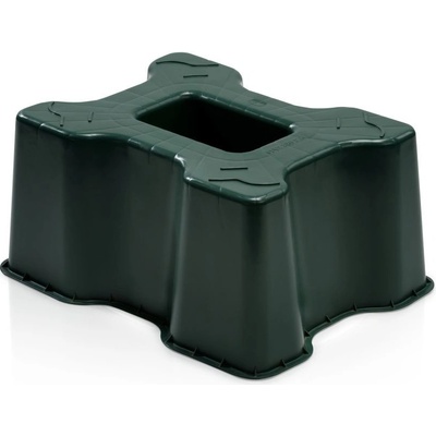 Podstavec pod barel plastový zelený 200-300l