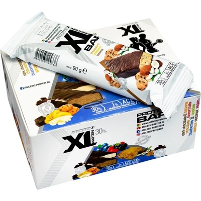 XL Athletic Protein XL Protein Bar [8 x 90 грама] Шоколад с кокос и бисквита