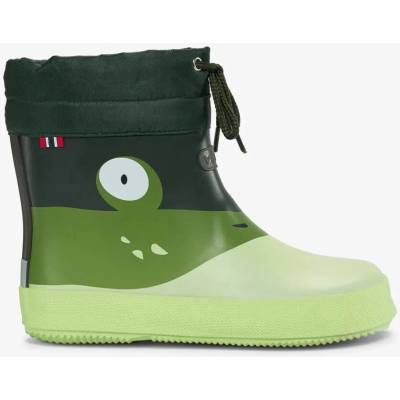 Viking Alv Barefoot Paw Rubber Boot Light Green/Green