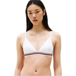 Tommy Hilfiger UW0UW05805 Triangle bikini top - White (White)