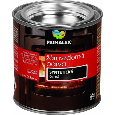 PRIMALEX ŽIARUVZDORNÁ KOVÁČSKA FARBA 0,25L čierna