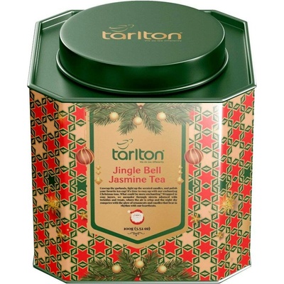 TARLTON Venture Tea Christmas Jingle Bell Jasmine Tea plech 100 g