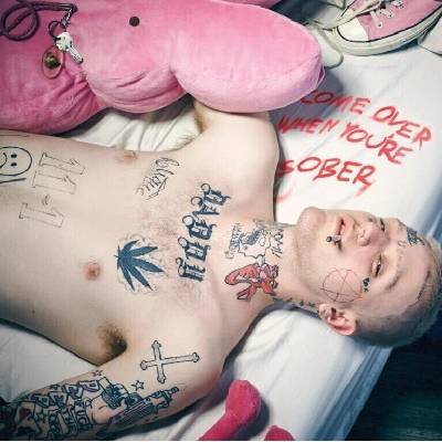 Lil Peep - Come Over When You're Sober, Pt. 1 (Clear and Pink Coloured) (LP) (5056167179641)