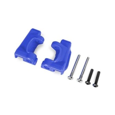 Traxxas висящ носач HD син (за #9182)