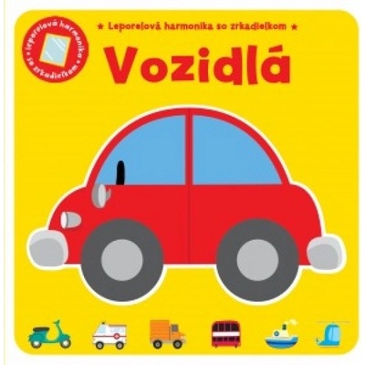 Vozidlá-leporelová harmonika so zrkadielkom - autor neuvedený