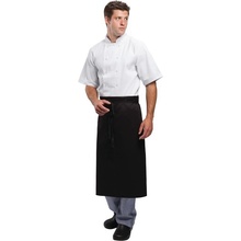 Whites Chefs Clothing Whites standardní zástěra do pasu černá