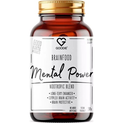 Goodie Brainfood Mental power nootropic blend výkon mozkové činnosti 90 kapsúl