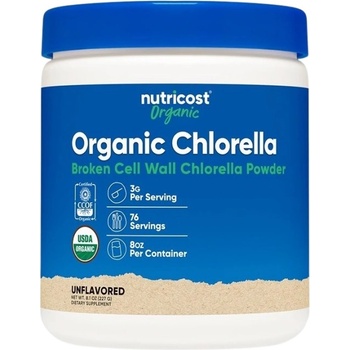 Nutricost Organic Chlorella Powder [227 грама] Натурален