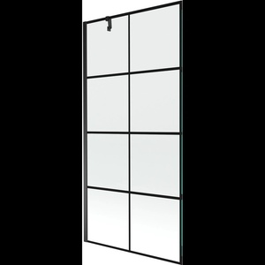 Mexen Next душ параван с 1 крило 90 x 150 cm, черна решетка, черен - 895-090-000-00-77-70 (895-090-000-00-77-70)