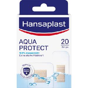Hansaplast Водоустойчив пластир Aqua Protect - 20 Броя