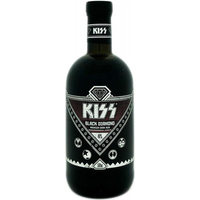 Kiss Black Diamond 40% 0,5 l (holá láhev)