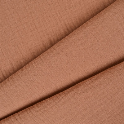 Takoy Látka mušelín / dvojitá gázovina Bella mocha mousse
