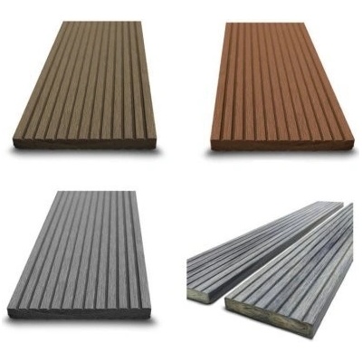 Plotovka dřevoplastová WPC drážkovaná 100 x 10 x 1200 mm, rovná, šedá, balení 1 ks