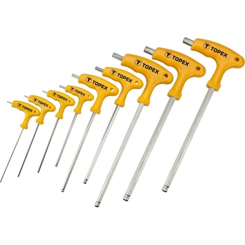 Topex Kľúče Torx 9 ks 35D968