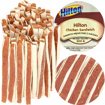 HILTON Soft Chicken Slice pochoutka pro psy 500 g