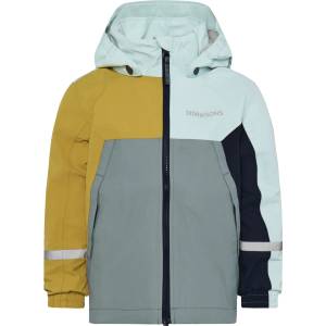 Didriksons Детско водоустойчиво яке Didriksons Kid's Pilvi Jacket 2 Waterproof jacket - Yellow Pollen - размер 100 (703-6736-0413)