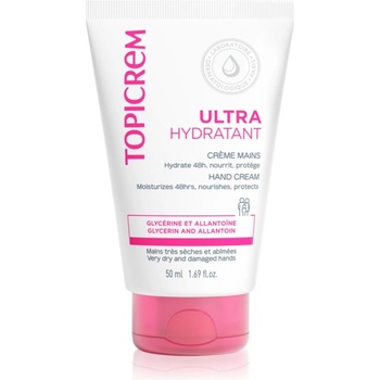 Topicrem UH BODY Ultra-Moisturizing Hand Cream хидратиращ крем за суха и напукана кожа на ръцете 50ml