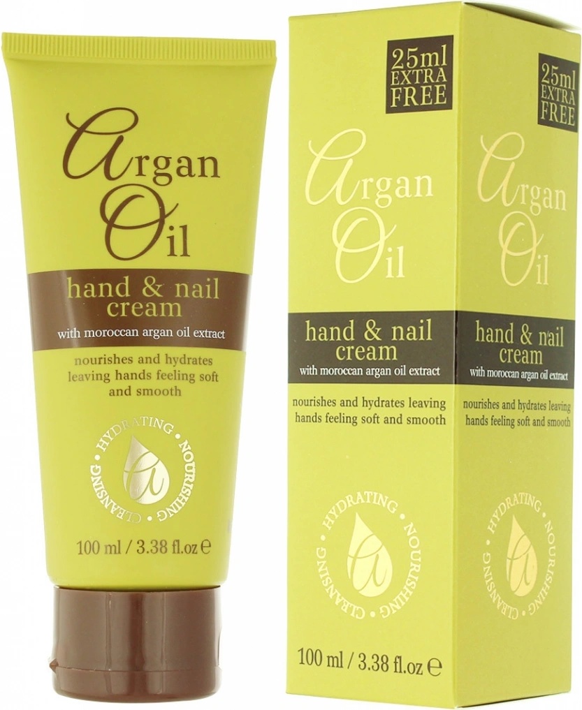 Argan Hand- & Nagelcreme 150 Ml – Mit Vitamin E & Essentiellen Fettsäuren | Für Weiche, Gepflegte Hände
