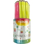 Nebulo Графитен молив nebulo hb триъгълник 72 бр. /дисплей (gc-72-hb-tr-rks)