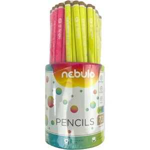 Nebulo Графитен молив nebulo hb триъгълник 72 бр. /дисплей (gc-72-hb-tr-rks)