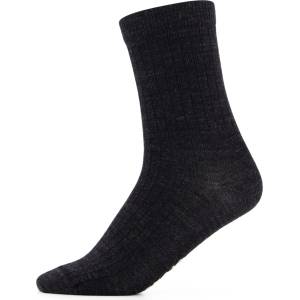Stoic Детски спортни чорапи Stoic Kid's Merino Basic Rib Socks Classic Sports socks - Black / Melange - размер 31-34 (EU) (207-1075-0112)