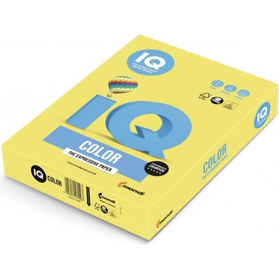 Papír IQ Color A4 80 g CY39 žlutý 500listů – Zboží Dáma