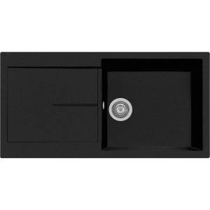 Plados Plados КУХНЕНСКА МИВКА infinity 99-10 990? 500 ЧЕР (nf9910/44) Мивка за вграждане