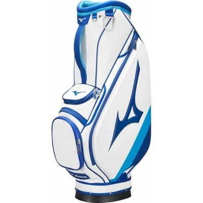 Mizuno Tour Staff Cart Bag White/Blue Чантa за голф