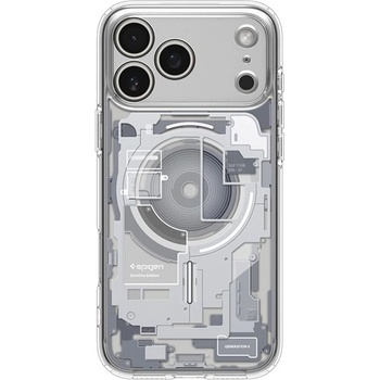 Spigen iPhone 17 Pro SPIGEN ULTRA HYBRID ZERO ONE Пластмасов удароустойчив капак за телефон MagSafe, БЯЛ ACS10351 (ACS10351)