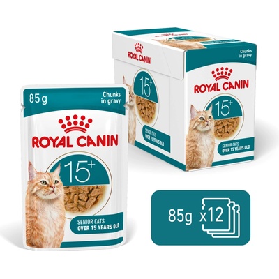 Royal Canin FHN Cat Ageing 15+ Gravy 12 x 85 g